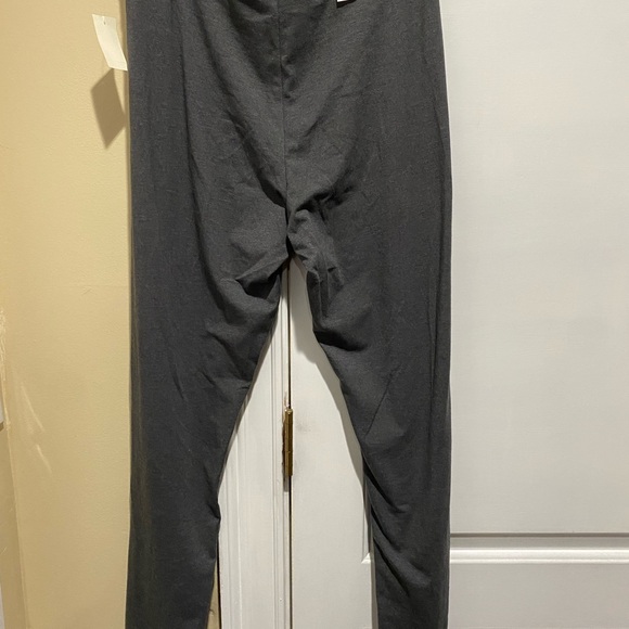 Aeropostale Charcoal Heather Grey High Rise Leggings Women's Large - Picture 7 of 7